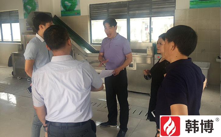 蘇州蠡墅農(nóng)貿(mào)市場引進(jìn)韓博有機(jī)垃圾處理設(shè)備