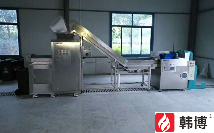 南京浦口區(qū)引進(jìn)韓博500kg有機(jī)垃圾處理設(shè)備