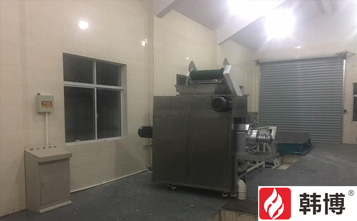 太倉(cāng)雙鳳環(huán)衛(wèi)站引進(jìn)韓博20T粉碎擠干機(jī) 太倉(cāng)雙鳳環(huán)衛(wèi)站引進(jìn)韓博20T粉碎擠干機(jī)